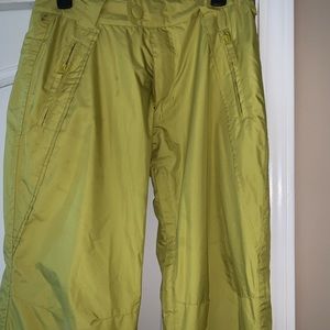 Green Snowboarding pants worn only twice